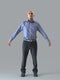 Businessman - Rigged 3D Human Model (BMan0006M4CS)