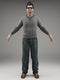 CASUAL MAN - FBX RIGGED MODEL (CMan0001M3FBX)