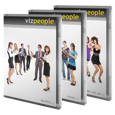 Bundle V1 - 2D Cut Out People