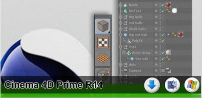 CINEMA 4D Prime R14 DVD Version