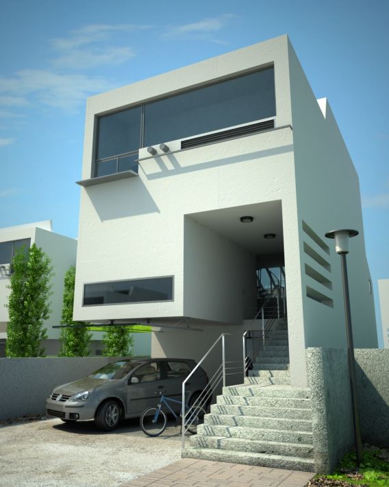 Archexteriors for C4D Vol. 1 (Evermotion 3D Models) - Architectural Visualizations