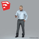 Businessman - BMan0006HD2-O01P05S_SU - Ready-Posed 3D Human Model (Still)