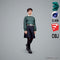 Asian Woman / Casual - CWom0104-HD2-O01P01-S - Ready-Posed 3D Human Model / Female Character (Still)