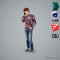 Asian Man / Casual - CMan0102-HD2-O01P01-S - Ready-Posed 3D Human Model / Male Character (Still)