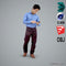 Asian Man / Business - BMan0103-HD2-O01P01-S - Ready-Posed 3D Human Model / Male Character (Still)