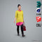 Asian Woman / Casual - CWom0101-HD2-O01P01-S - Ready-Posed 3D Human Model / Female Character (Still)
