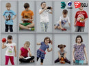 10 High Quality Still 3D Humans / (Kids & Children) People - MeMsS009HD2 - AXYZ Design Ready-Posed Model Pack