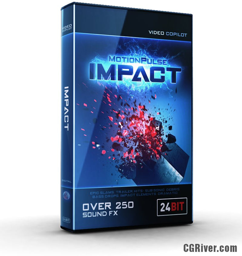 MotionPulse IMPACT by Video Copilot - Sound Design Tools for Motion Graphics (Over 250 Sound FX)