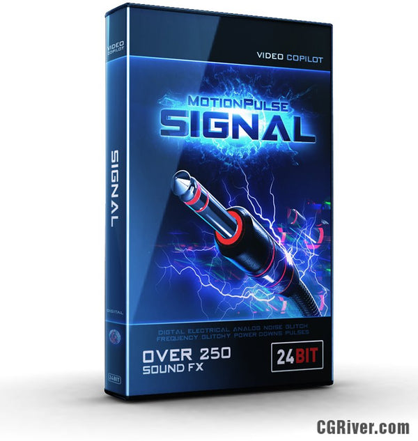 MotionPulse SIGNAL by Video Copilot - Sound Design Tools for Motion Graphics (Over 250 Sound FX)