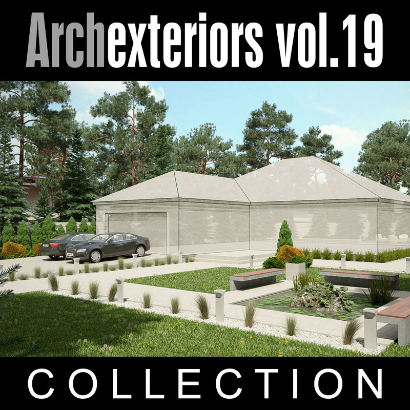 Archexteriors vol. 19 (Evermotion 3D Model Scene Set) - Architectural Site Templates