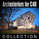 Archexteriors for C4D vol. 20 (Evermotion 3D Model Scene Set) - 10 Photorealistic Architectural Scenes