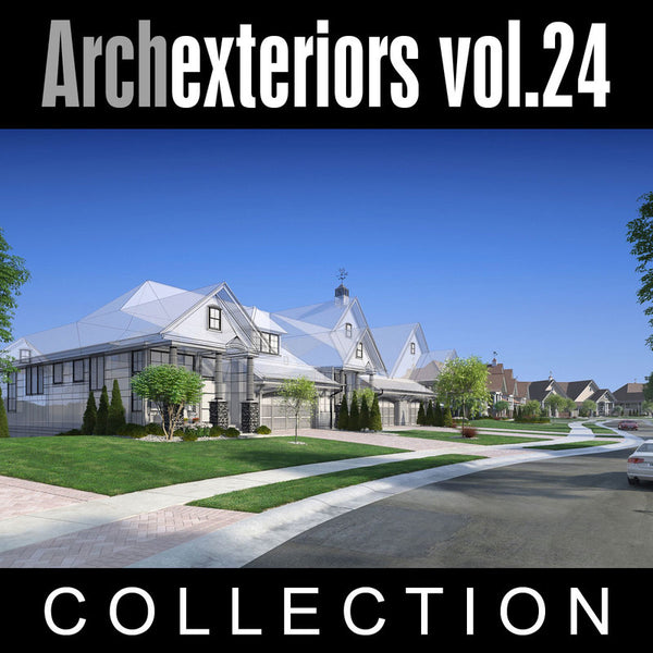 Archexteriors vol. 24 (Evermotion 3D Scene Sets) - Architectural Visualization Templates