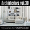 Archinteriors for C4D vol. 30 (Evermotion 3D Model Scene Set) - 10 Photoreal 3D Interior Scenes for C4D