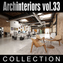 Archinteriors vol. 33  (Evermotion 3D Model Scene Set) - 10 x 3D Interior Scenes for 3ds Max with V-Ray