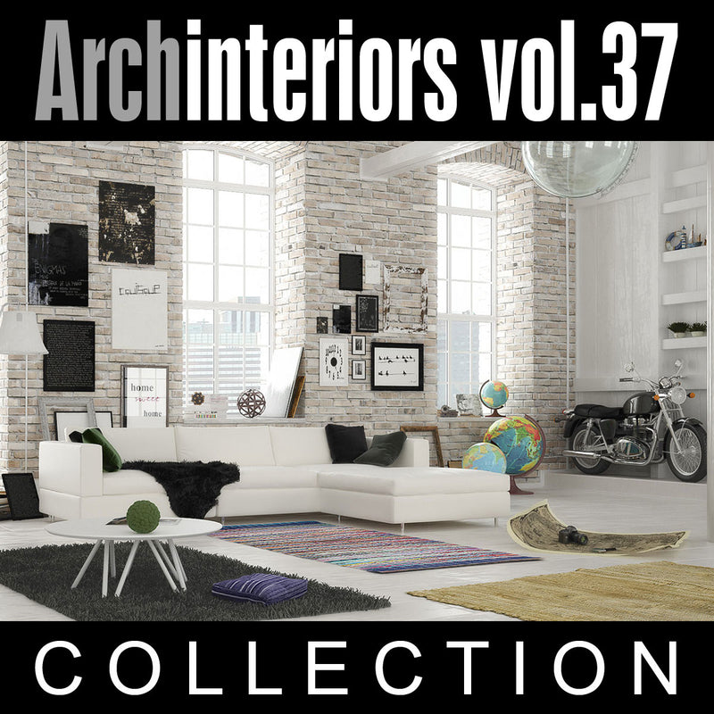 Archinteriors vol. 37 (Evermotion 3D Model Scene Set)