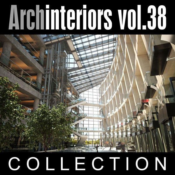 Archinteriors vol. 38 Public Interiors (Evermotion 3D Model Scene Set)