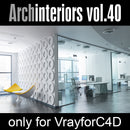 Archinteriors for C4D vol. 40 (Evermotion 3D Model Scene Set)