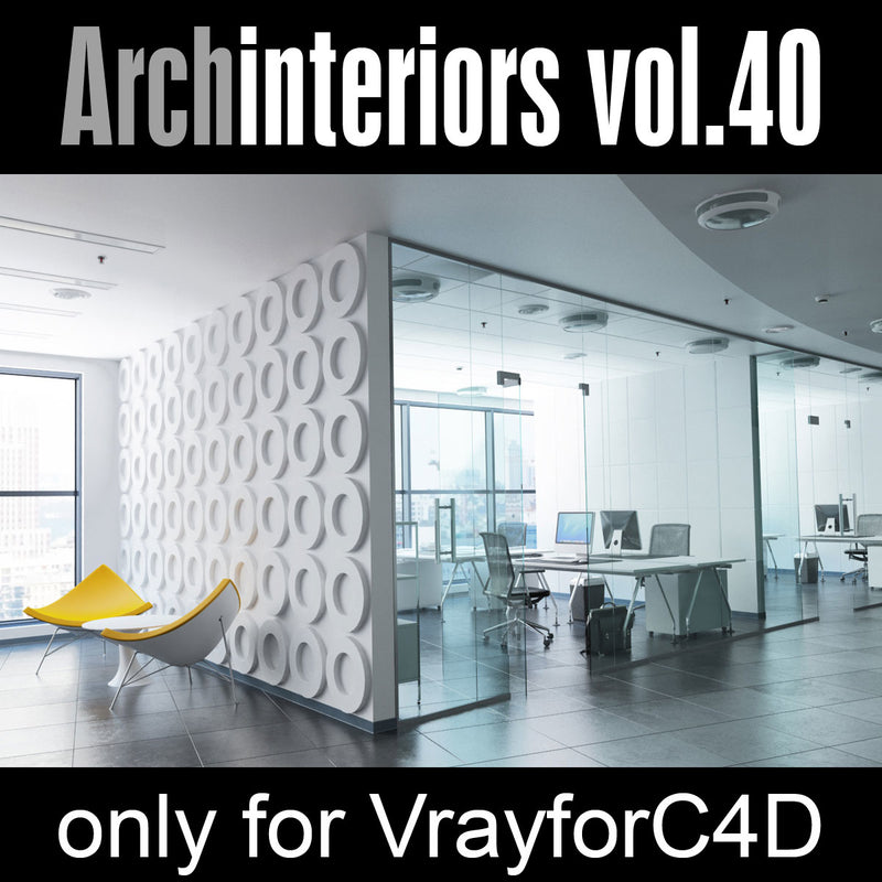 Archinteriors for C4D vol. 40 (Evermotion 3D Model Scene Set)