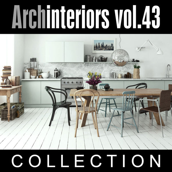 Archinteriors vol. 43 (Evermotion 3D Model Scene Set) (Evermotion 3D Models) - Architectural Visualizations