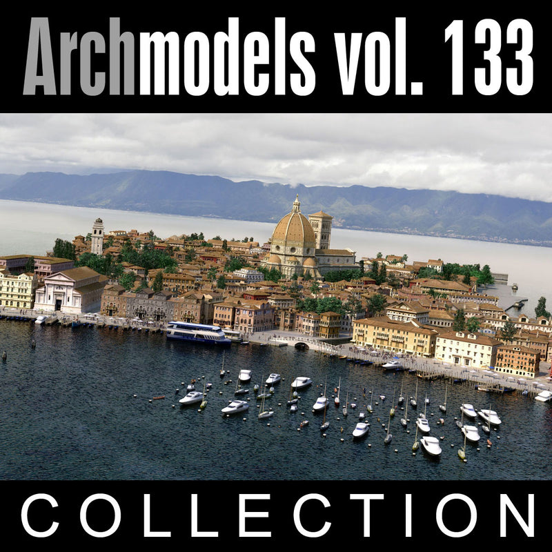 Archmodels vol. 133 (Evermotion 3D Models)