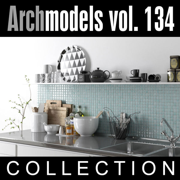 Archmodels vol. 134 (Evermotion 3D Models) 3D Home Decor / Decorative Pieces