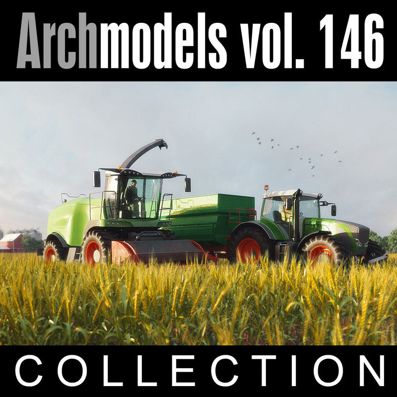Archmodels vol. 146 (Evermotion 3D Models) - Agricultural Machinery
