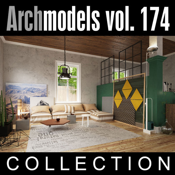 Archmodels vol. 174 (Evermotion 3D Models) - Architectural Visualizations