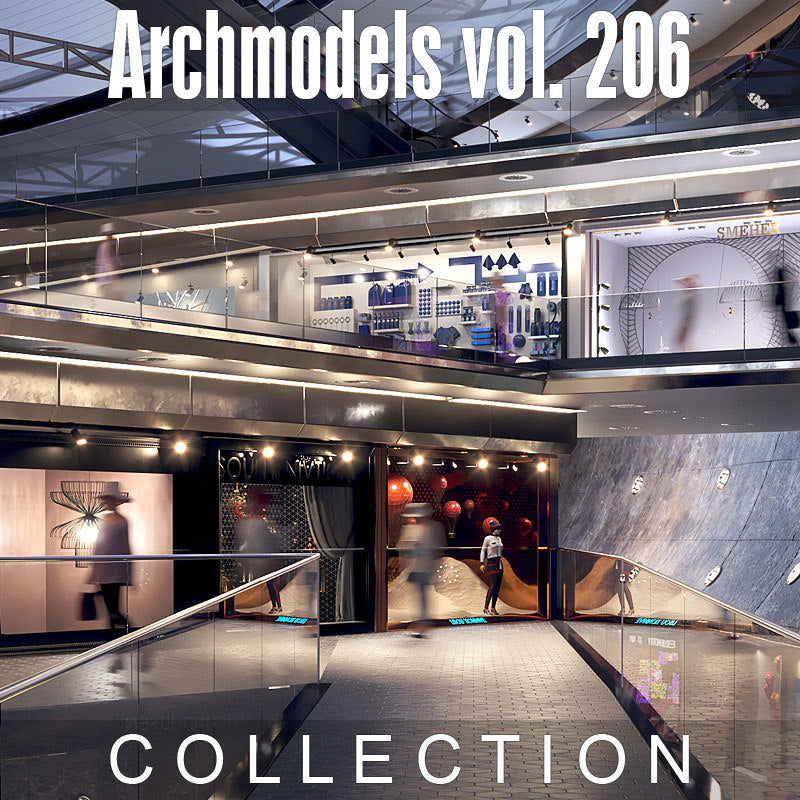 Archmodels vol. 206 (Evermotion 3D Models) - Architectural Visualizations