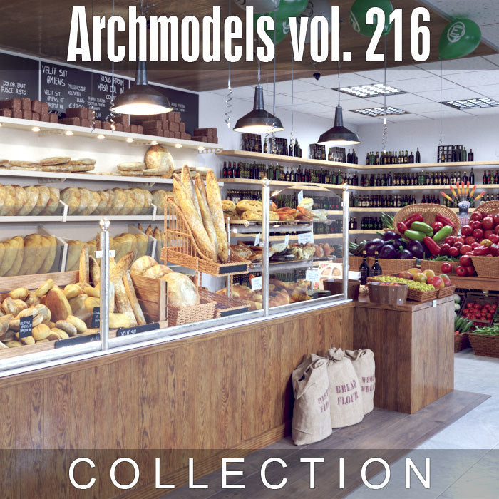Archmodels vol. 216 (Evermotion 3D Models) - Architectural Visualizations