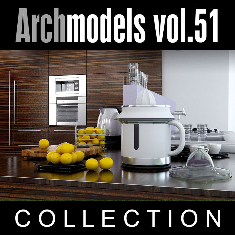 Archmodels vol. 51 Kitchen Accessories - Evemotion