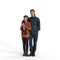 Casual Family | cfam0308hd2o01p01s | Ready-Posed 3D Human Model (Brothers/Boys/Still)