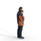 Casual Family | cfam0308hd2o01p01s | Ready-Posed 3D Human Model (Brothers/Boys/Still)