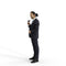 Elegant Man | eman0319hd2o01p01s | Ready-Posed 3D Human Model (Man / Still)