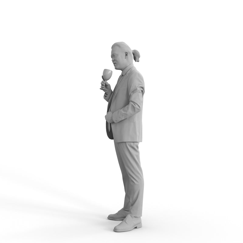 Elegant Man | eman0319hd2o01p01s | Ready-Posed 3D Human Model (Man / Still)