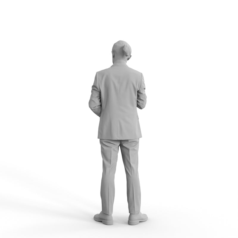 Elegant Man | eman0319hd2o01p01s | Ready-Posed 3D Human Model (Man / Still)