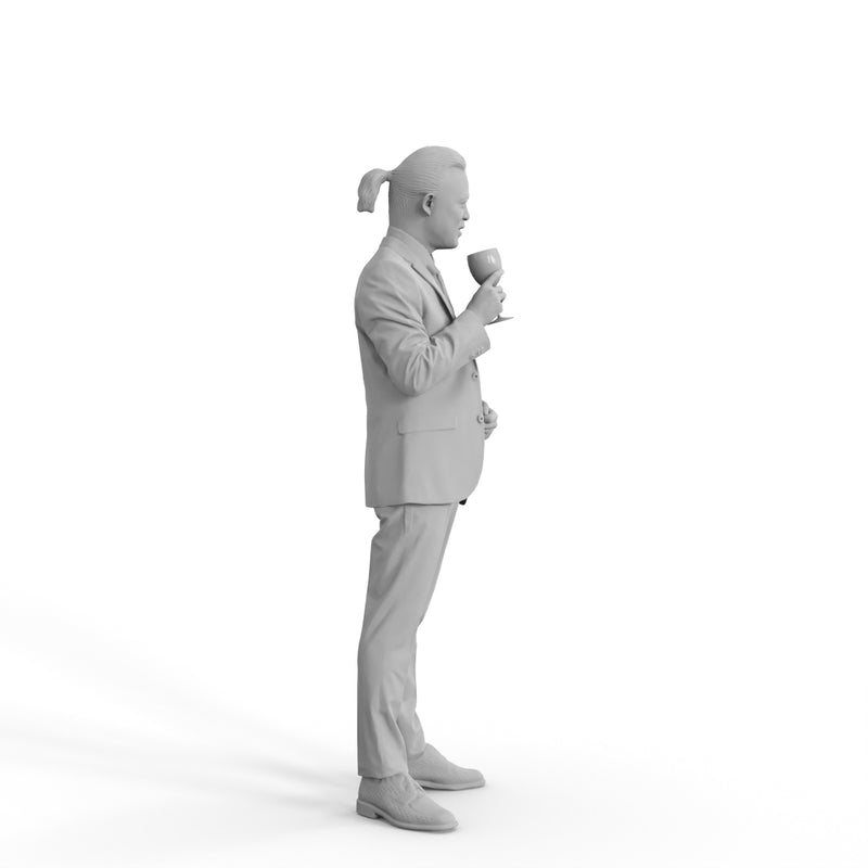 Elegant Man | eman0319hd2o01p01s | Ready-Posed 3D Human Model (Man / Still)