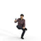 Casual Man | eman0320hd2o01p01s | Ready-Posed 3D Human Model (Man / Still)
