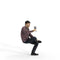 Casual Man | eman0320hd2o01p01s | Ready-Posed 3D Human Model (Man / Still)