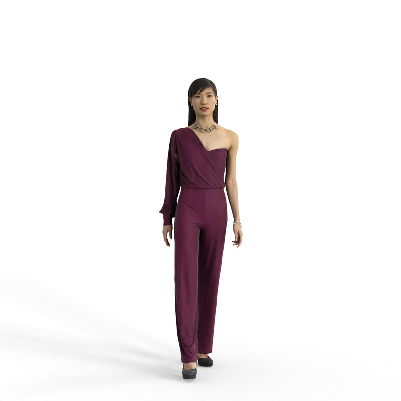 Elegant Woman | ewom0322hd2o01p01s | Ready-Posed 3D Human Model (Woman / Still)