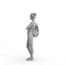 Casual Woman | cwom0343hd2o04p01s | Ready-Posed 3D Human Model (Woman / Still)