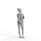 Casual Woman | cwom0343hd2o04p01s | Ready-Posed 3D Human Model (Woman / Still)