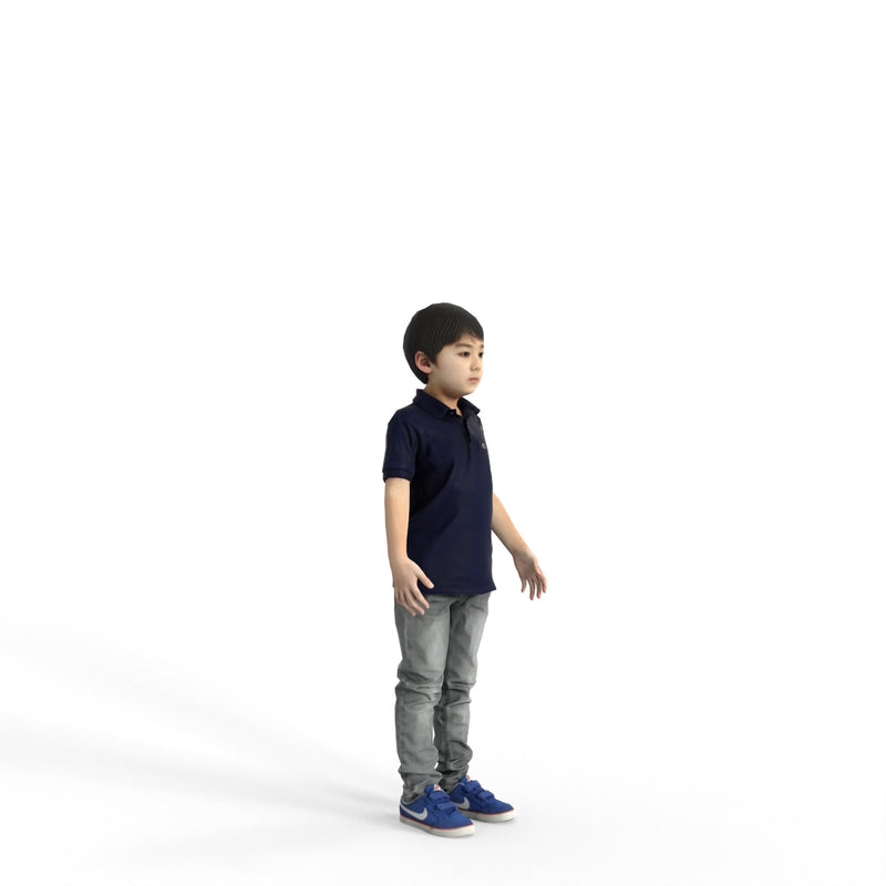 High Quality Rigged 3D Casual Boy |  cboy0299m4 | 3DS MAX Human