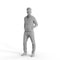 Casual Man | cman0331hd2o04p01s | Ready-Posed 3D Human Model (Man / Still)