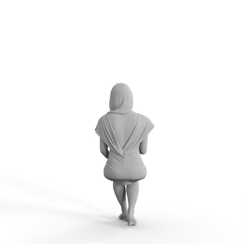 Elegant Woman | ewom0324hd2o01p01s | Ready-Posed 3D Human Model (Woman / Still)