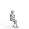 Elegant Woman | ewom0324hd2o01p01s | Ready-Posed 3D Human Model (Woman / Still)