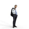 Elegant Man | eman0319hd2o02p02s | Ready-Posed 3D Human Model (Man / Still)