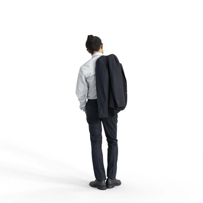 Elegant Man | eman0319hd2o02p02s | Ready-Posed 3D Human Model (Man / Still)
