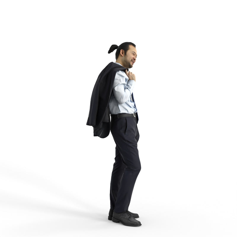 Elegant Man | eman0319hd2o02p02s | Ready-Posed 3D Human Model (Man / Still)