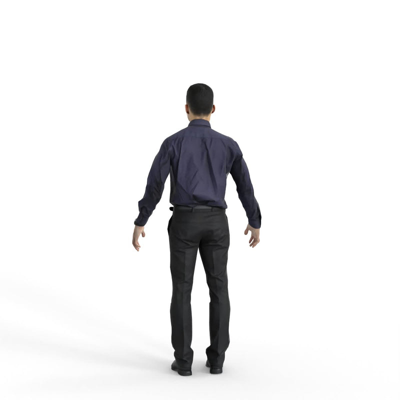 High Quality Rigged 3D Business Man | bman0322m4 | 3DS MAX Human