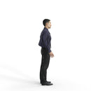 High Quality Rigged 3D Business Man | bman0322m4 | 3DS MAX Human